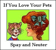 Cat: If you love your pets Spay/Neuter