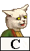 Cat Alphabet Letter C