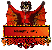 Cat Blinkie - Diablo the Devil Cat