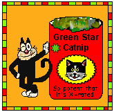 Cat Blinkie - Cat and Catnip