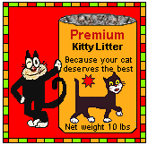 Cat Blinkie - Cat and Kitty Litter