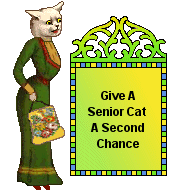 Cat Blinkie - Fancy the cat and sign