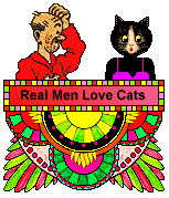 Cat Blinkie - Jasmine the cat - Real Men Love Cats