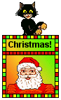 Cat Blinkie - Mini Christmas