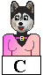 Dog Alphabet: C