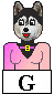 Dog Alphabet: G