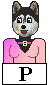 Dog Alphabet: P