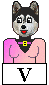 Dog Alphabet: V