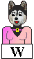 W