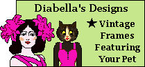 Diabella's Designs - Petframes banner Petframes banner