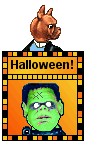 Dog Blinkie - Mini Halloween