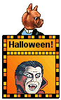Dog Blinkie - Mini Halloween