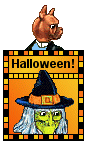 Dog Blinkie - Mini Halloween