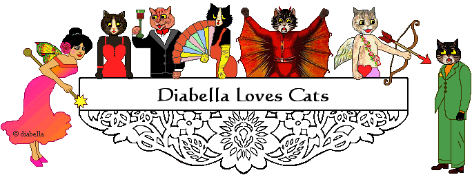 Diabella Loves Cats Diabella Loves Cats banner