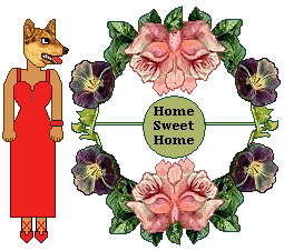 Dog - Home Sweet Home wreath