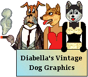 Diabella's Vintage Dog Graphics banner Diabella's Dog Graphics banner