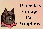 Diabella's Vintage Cat Graphics link banner