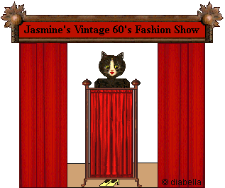 Jasmine the cat on stage