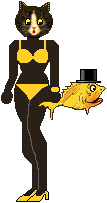 cat-bathing suit