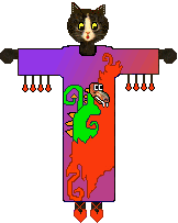 cat in sleepshirt: Dragon