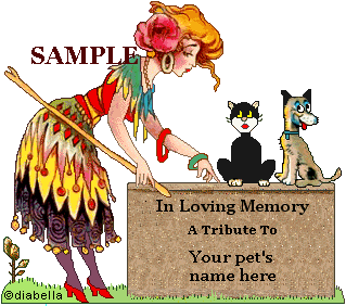 Memorial Tribute by Diabella Free Memorial Tribute graphic