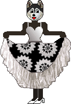 Dressed dog - Gauze Gypsy Skirt