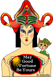 THE FORTUNE TELLER: May Good Fortune Be Yours
